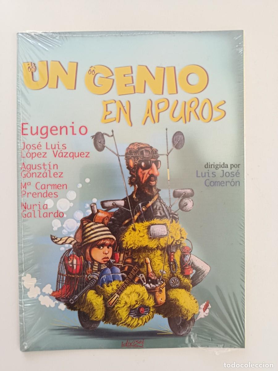 Cine: UN GENIO EN APUROS. LUIS JOS&Eacute; COMER&Oacute;N. EUGENIO. PEL&Iacute;CULA DVD. PRECINTADA