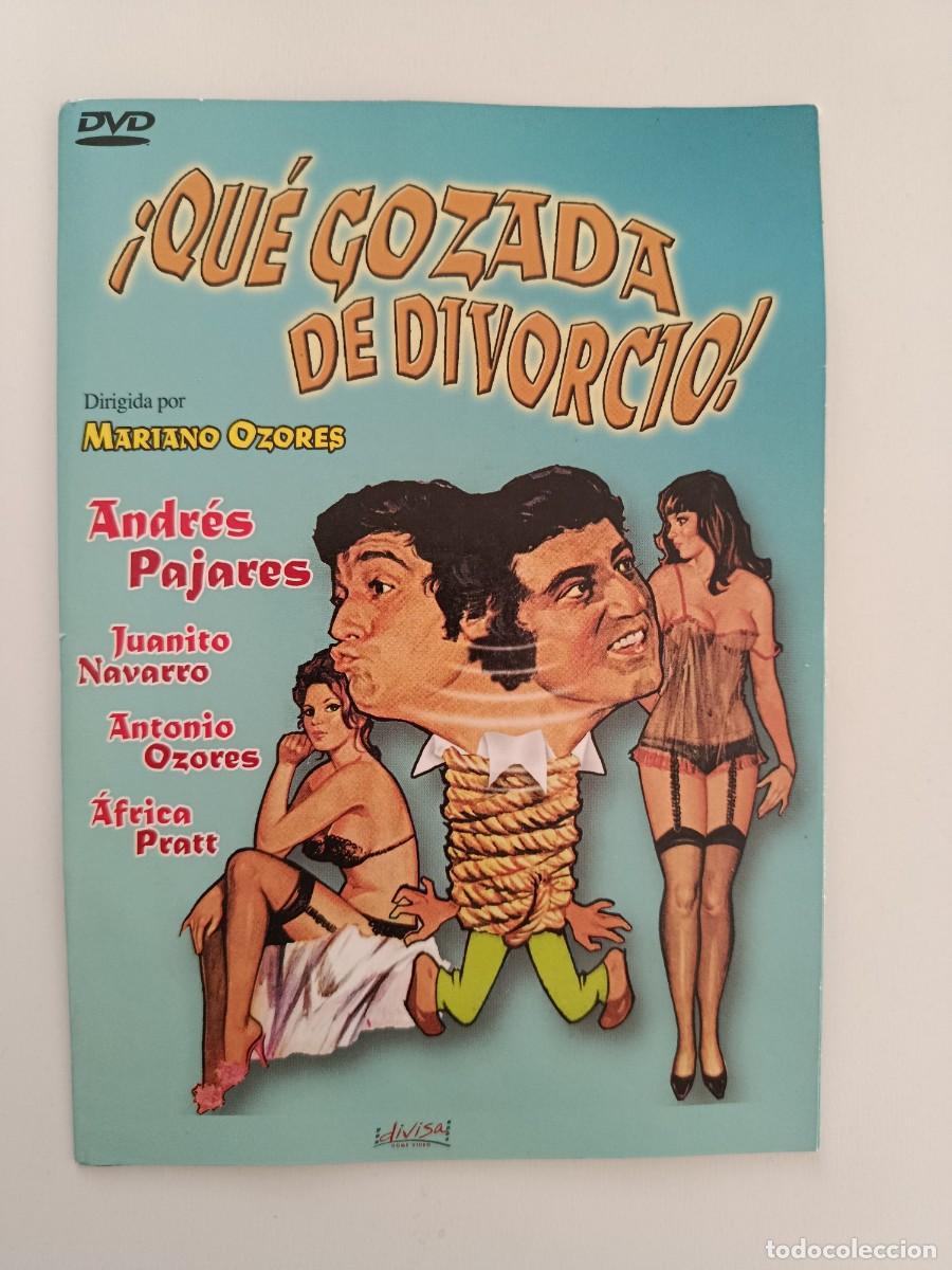 Cine: &iexcl;QU&Eacute; GOZADA DE DIVORCIO! MARIANO OZORES. ANDR&Eacute;S PAJARES . PEL&Iacute;CULA DVD.