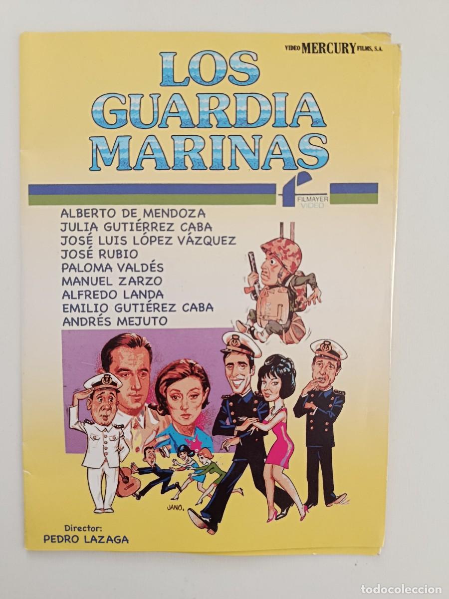 Cine: LOS GUARDIA MARINAS. PEDRO LAZAGA. PEL&Iacute;CULA DVD.