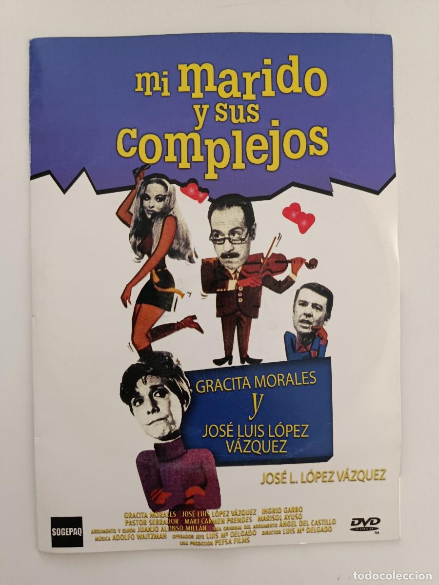 Cine: MI MARIDO Y SUS COMPLEJOS. LUIS MAR&Iacute;A DELGADO. PEL&Iacute;CULA DVD.