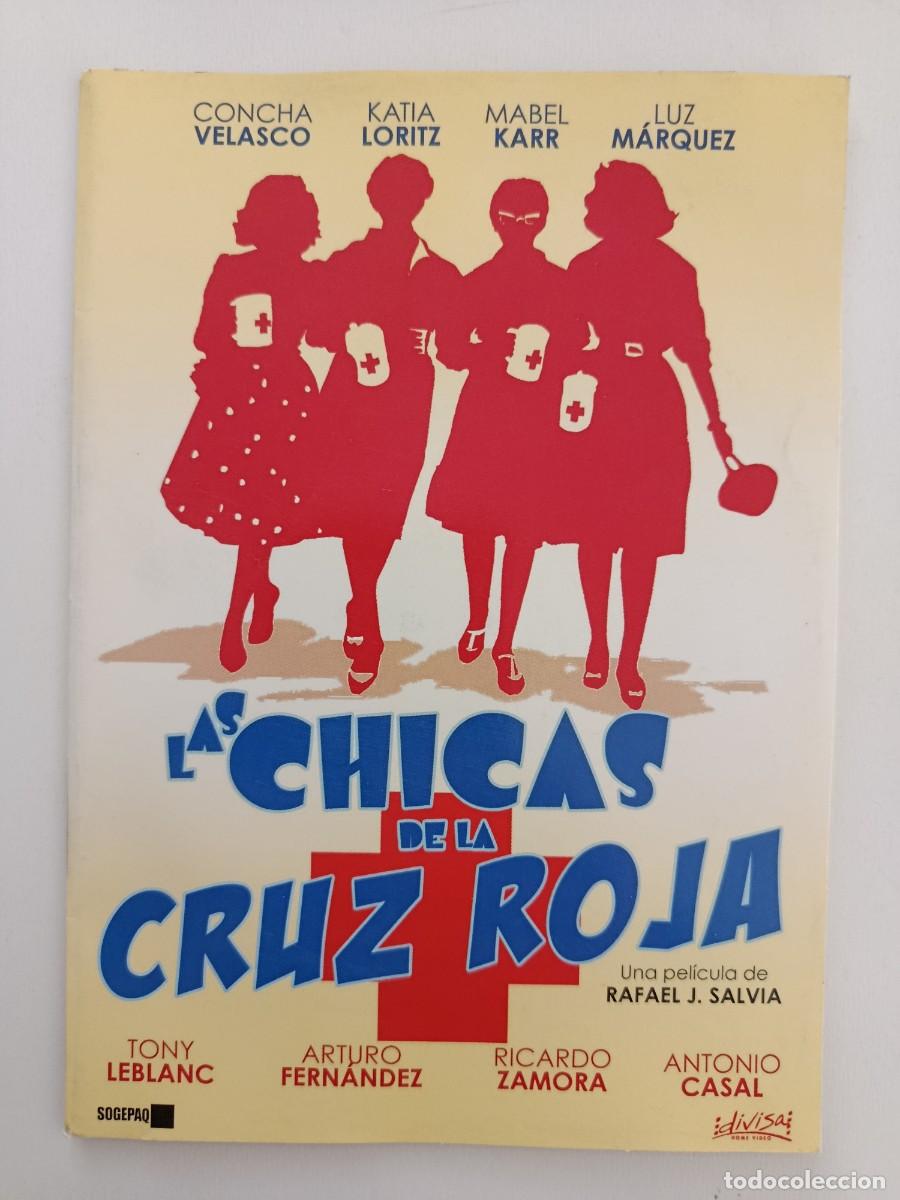 Cine: LAS CHICAS DE LA CRUZ ROJA. RAFAEL J. SALVIA. PEL&Iacute;CULA DVD.