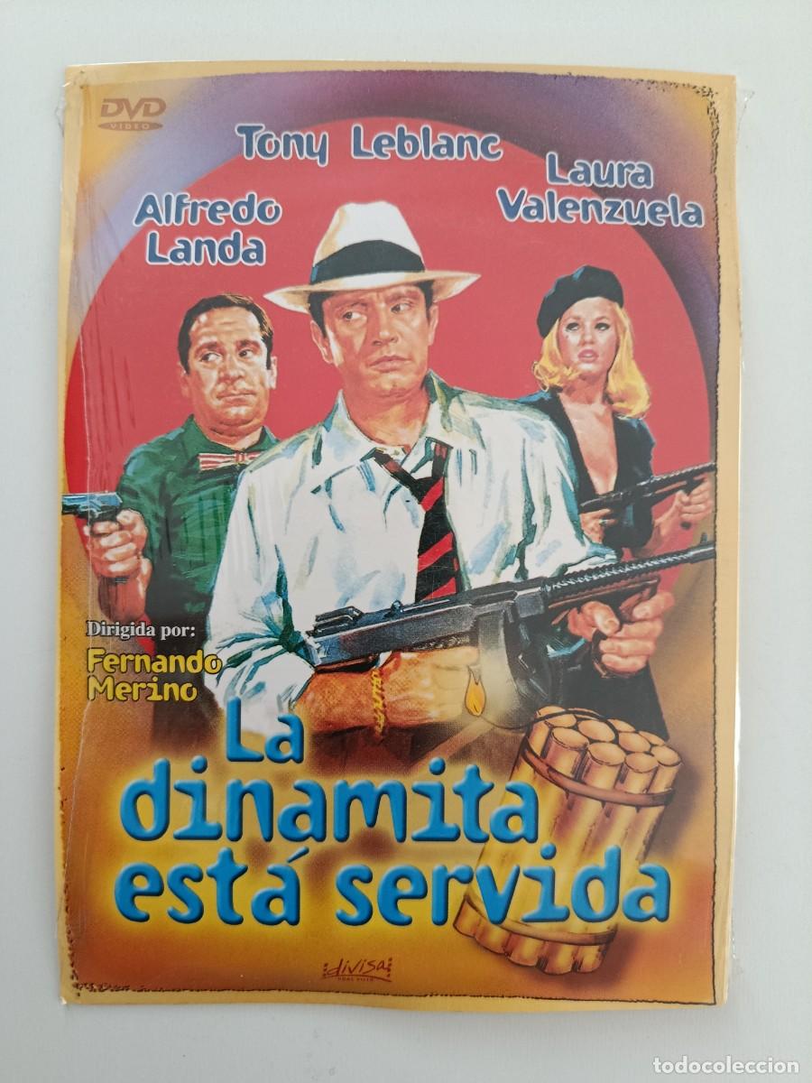 Cin&eacute;ma: LA DINAMITA EST&Aacute; SERVIDA. FERNANDO MERINO. PEL&Iacute;CULA DVD. PRECINTADA