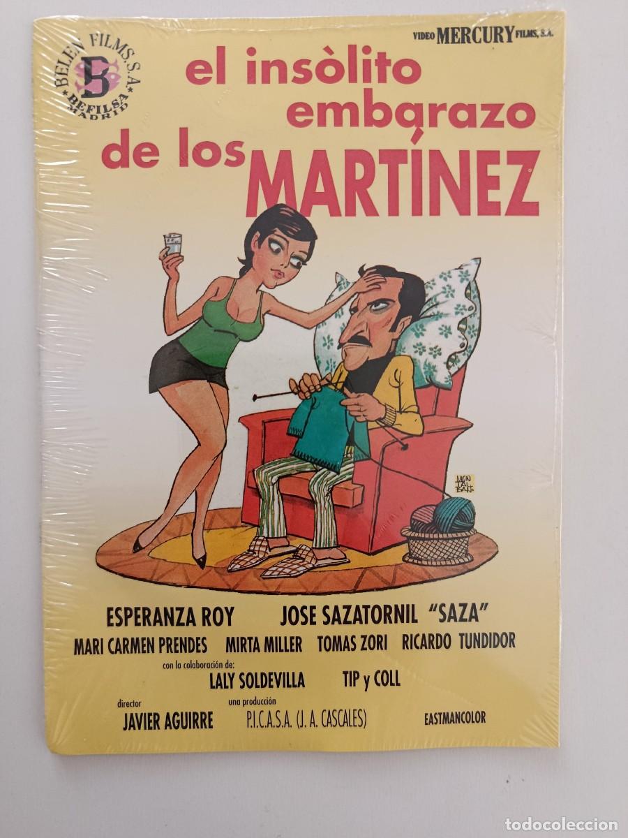 Cine: EL INS&Oacute;LITO EMBARAZO DE LOS MART&Iacute;NEZ. JAVIER AGUIRRE. PEL&Iacute;CULA DVD. PRECINTADA