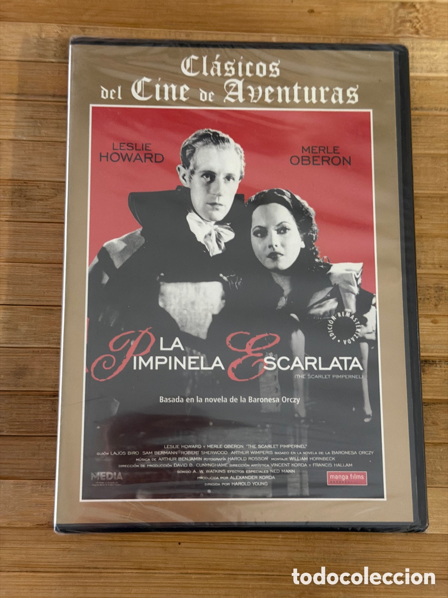 Cine: La pimpinela Escarlata DVD - Precintado -