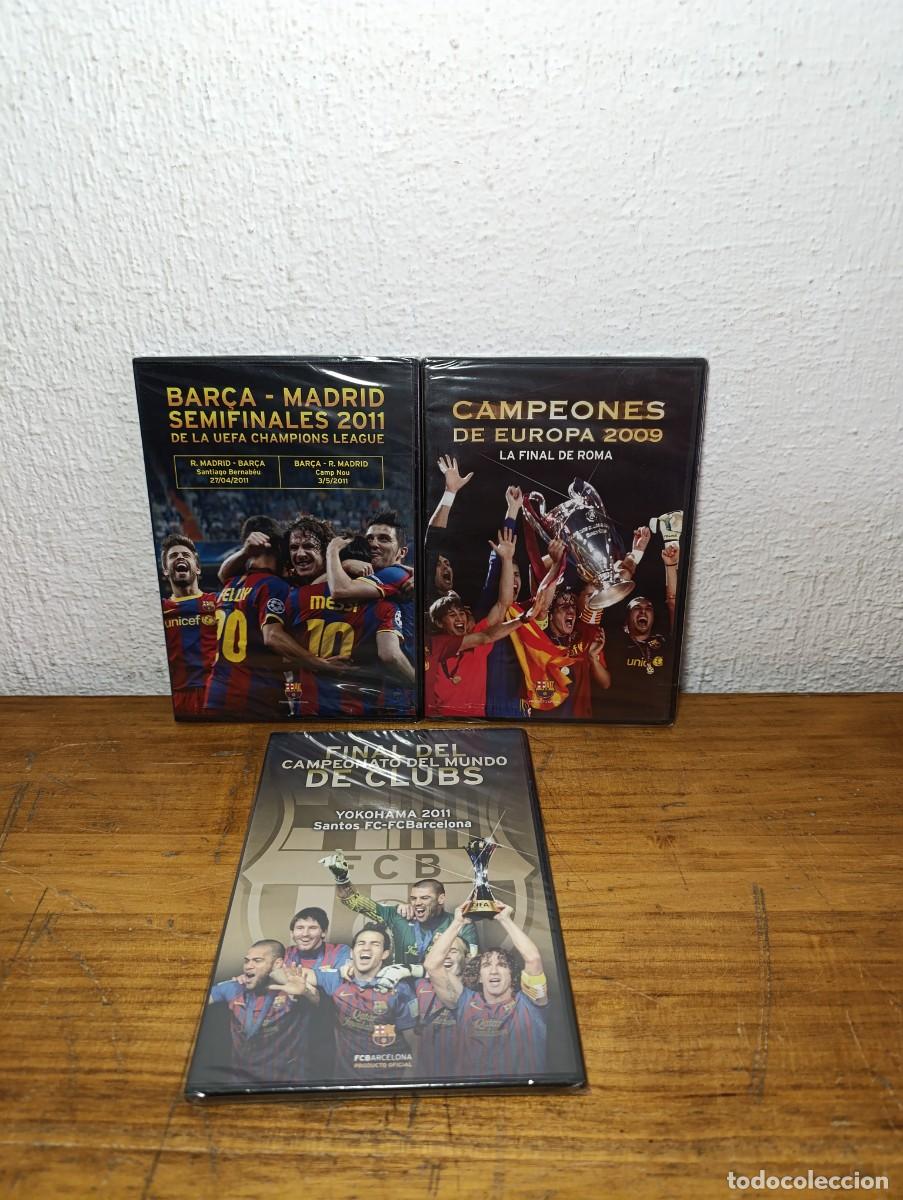 Cine: Pack 3 DVD FC Barcelona Oficiales