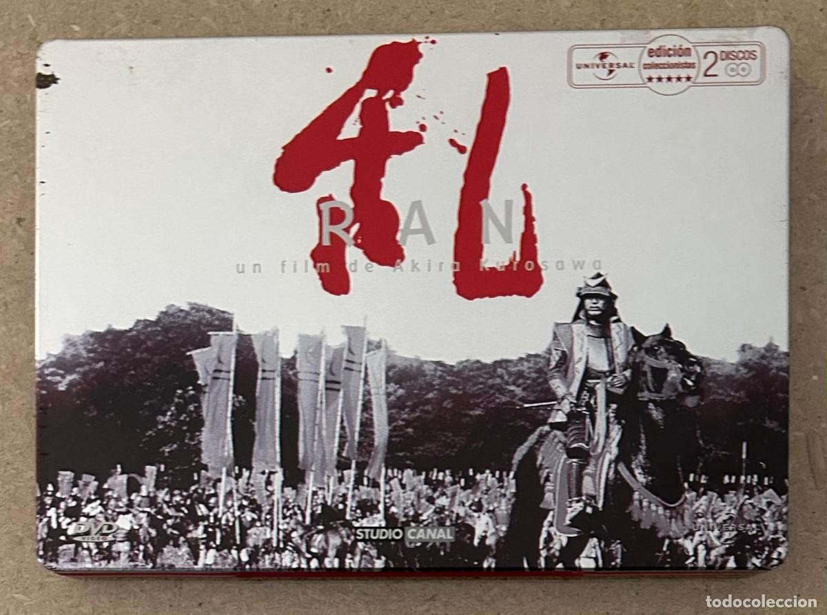 Cine: RAN - AKIRA KUROSAWA - 2 DVDS. CAJA MET&Aacute;LICA Y LIBRETO