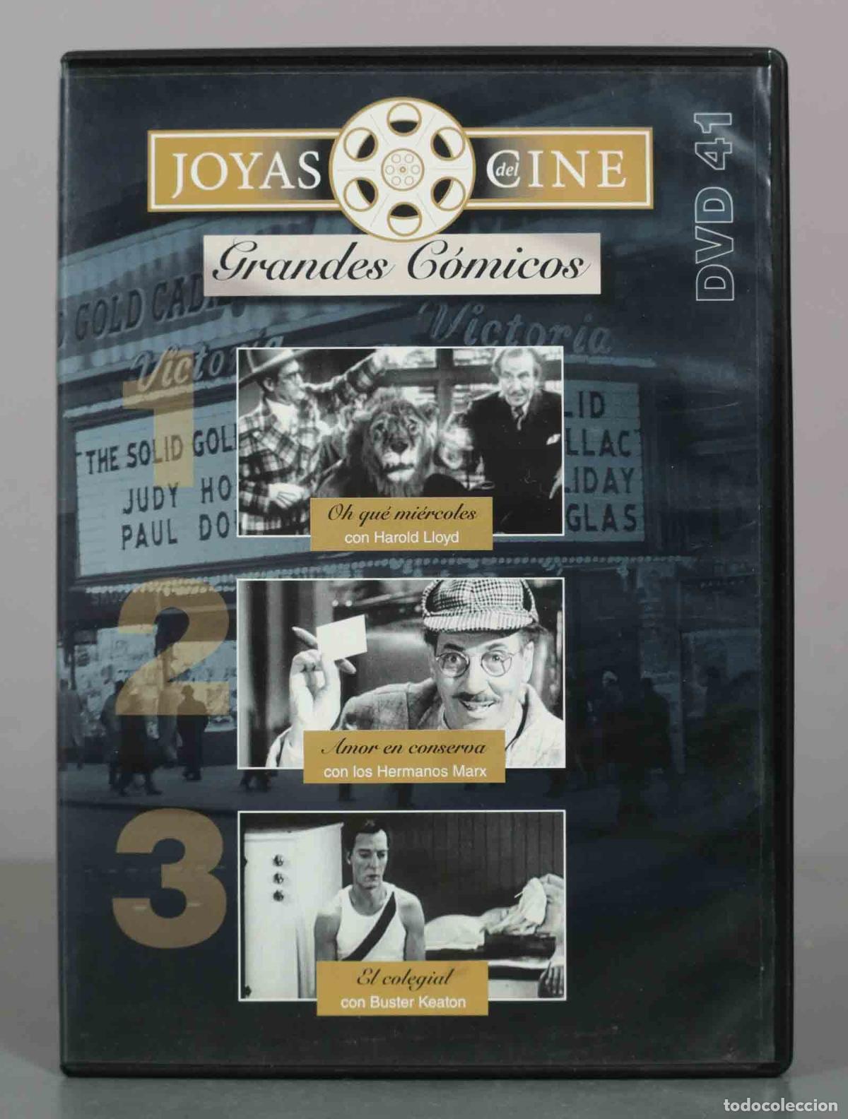 Cinema: DVD. Joyas del Cine Grandes C&oacute;micos - Harold Lloyd, Hermanos Marx, Buster Keaton