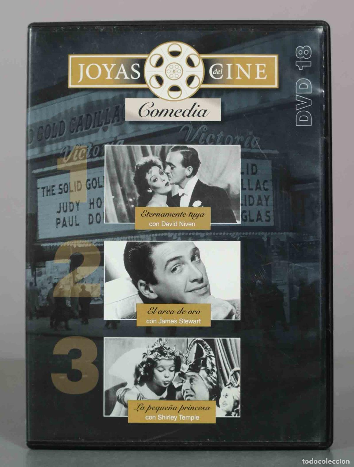 Cine: DVD. Joyas del Cine: Comedia - Eternamente tuya, El arca de oro, La peque&ntilde;a princesa - Loretta Youn