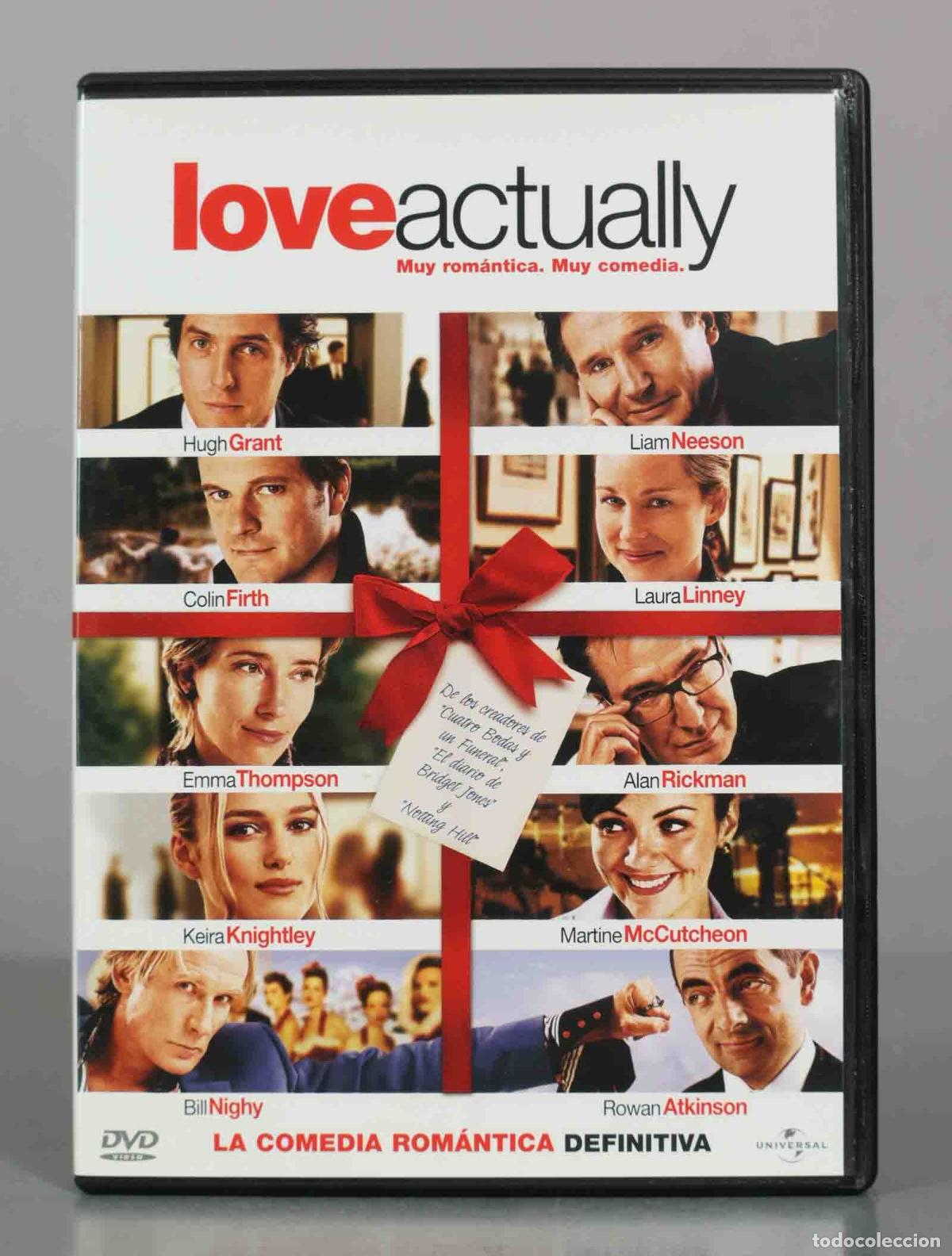 Cine: DVD. Love Actually - Richard Curtis, Hugh Grant, Liam Neeson, Colin Firth, Laura Linney, Emma Thomp