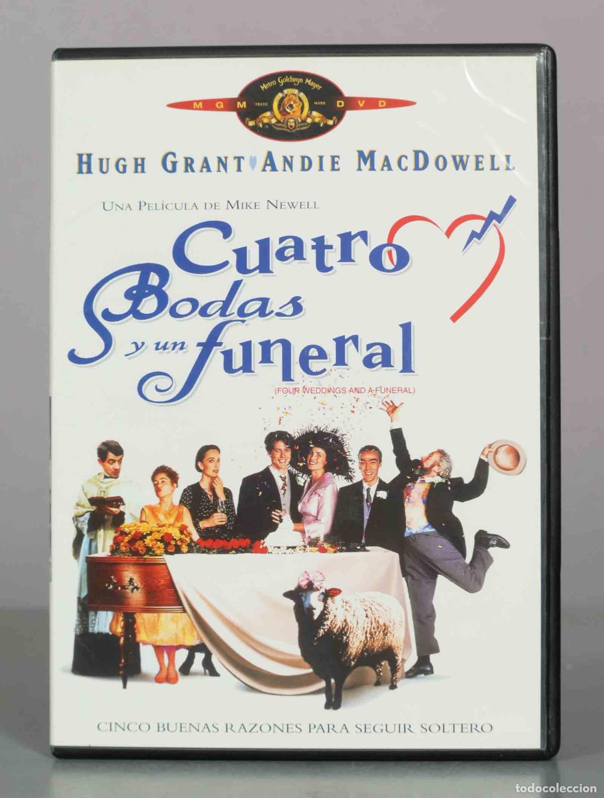 Cine: DVD. Cuatro Bodas y un Funeral - Hugh Grant, Andie MacDowell