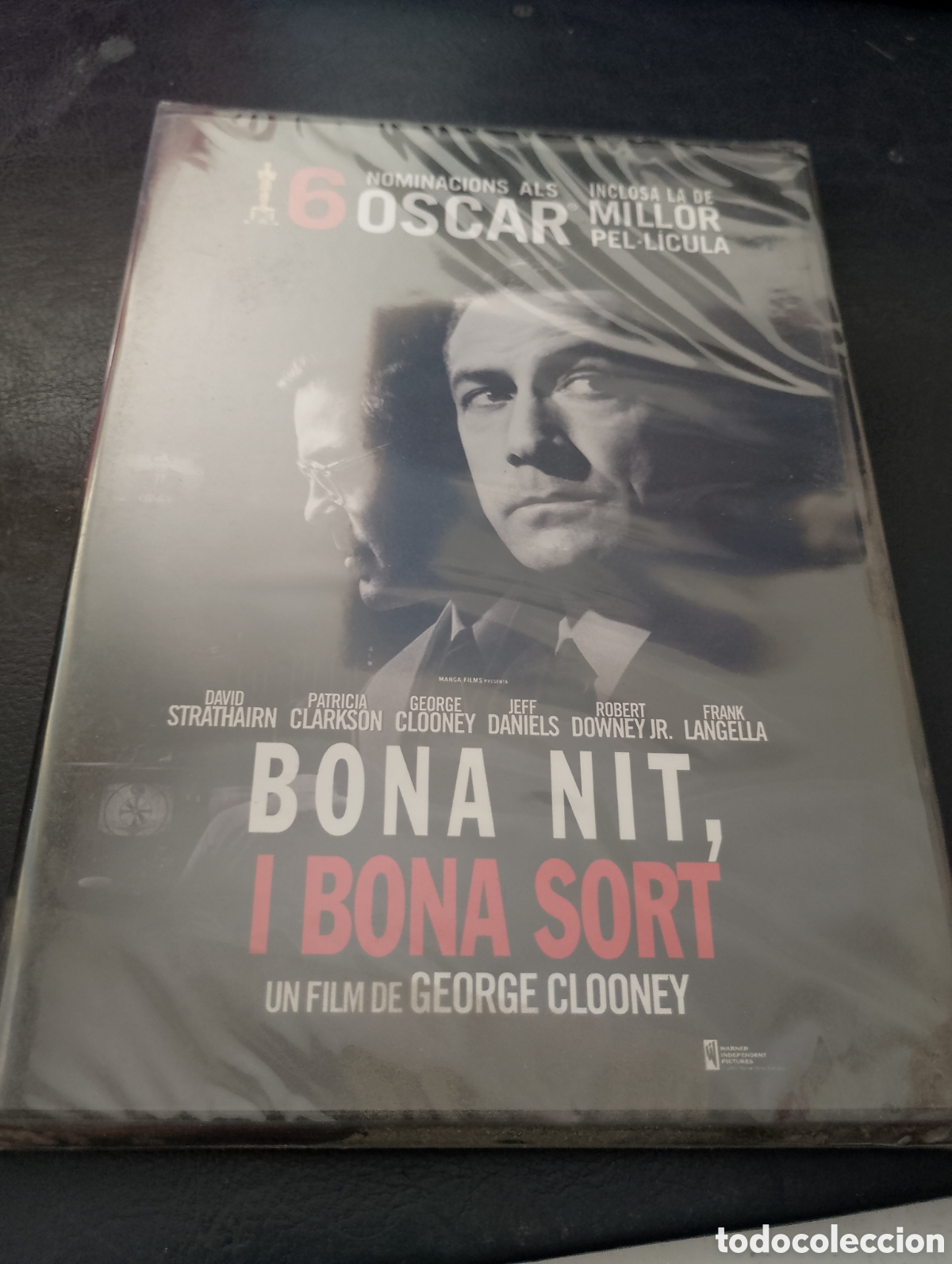Cine: Dvd. Buenas noches, buena suerte. Precintado. Edici&oacute;n catalana con audio y subt&iacute;tulos en cadstellano