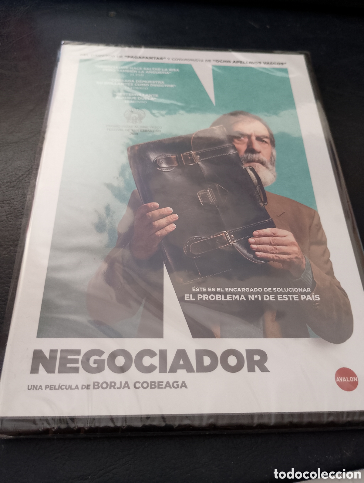 Cine: Dvd. Negociador. Precintado. Borja Cobeaga.