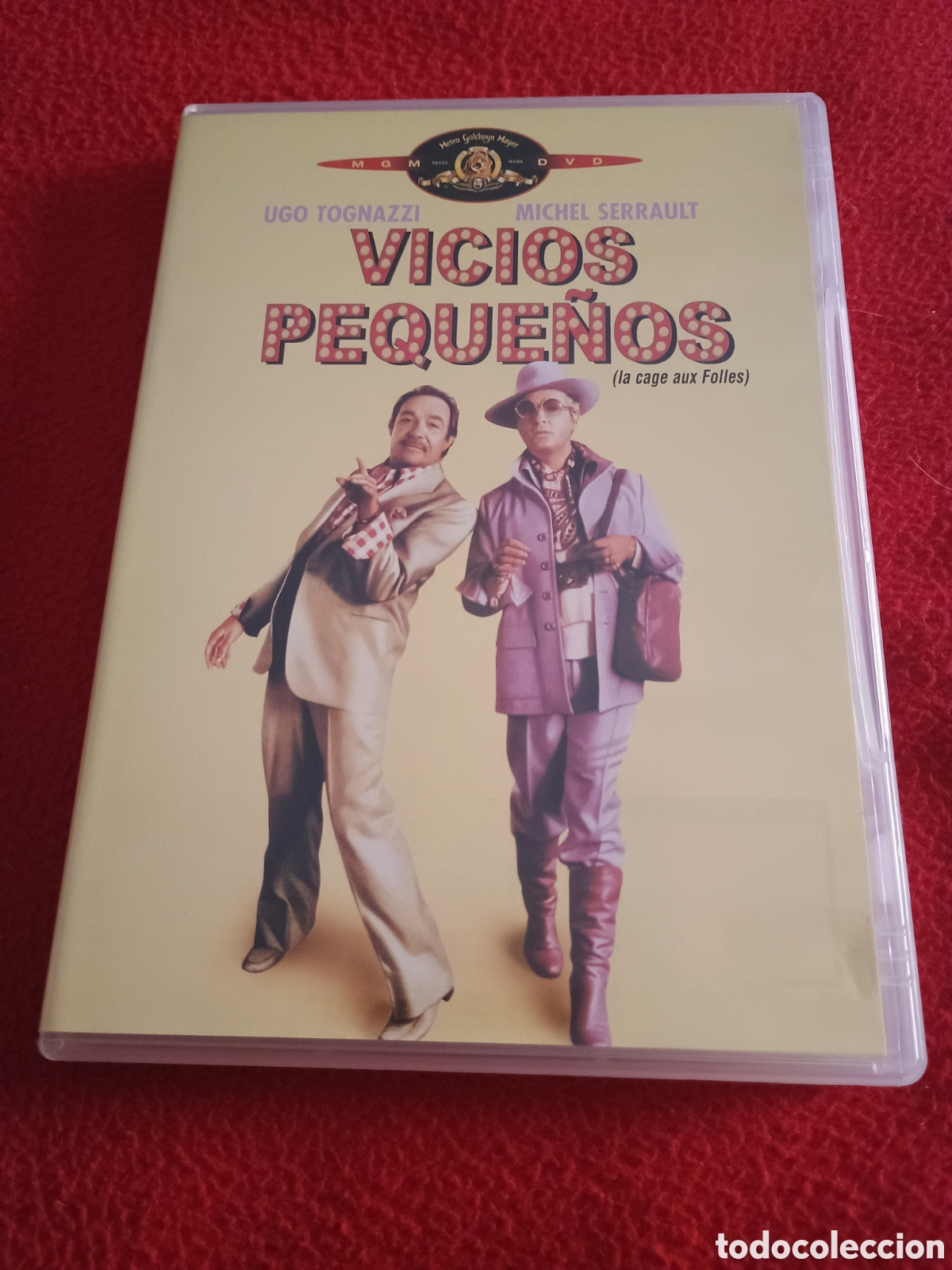 Cine: Dvd vicios peque&ntilde;os (la cage aux folles) - Ugo tognazzi michel serrault jaula de las locas