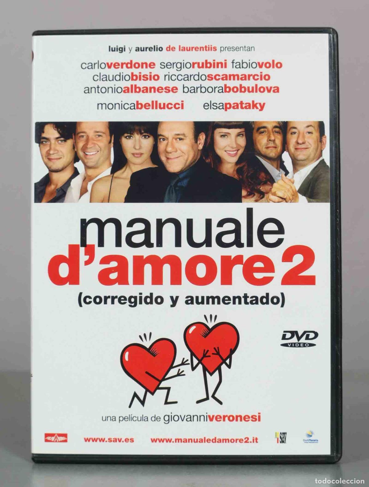 Cine: DVD. Manuale d&acute;amore 2 (Corregido y aumentado) - Giovanni Veronesi, Carlo Verdone, Elsa Pataky, Cla