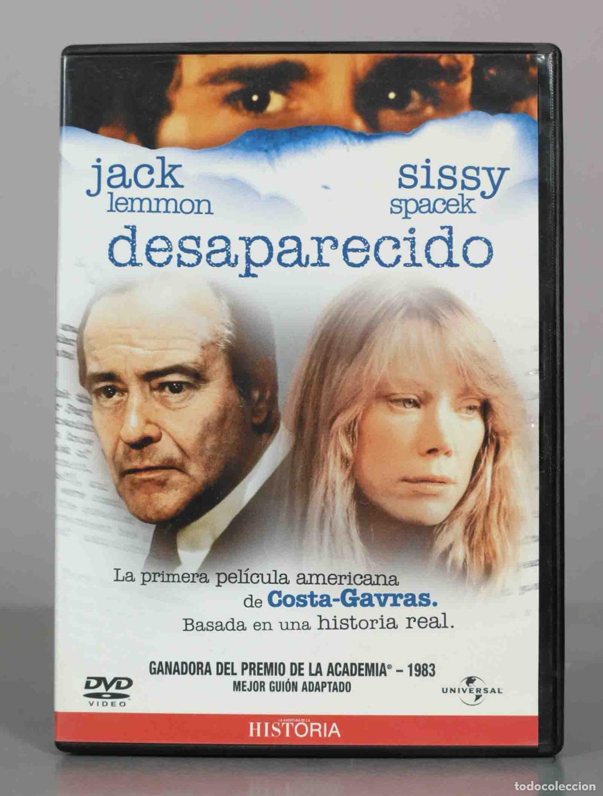 Cine: DVD. Desaparecido - Costa-Gavras, Jack Lemmon, Sissy Spacek