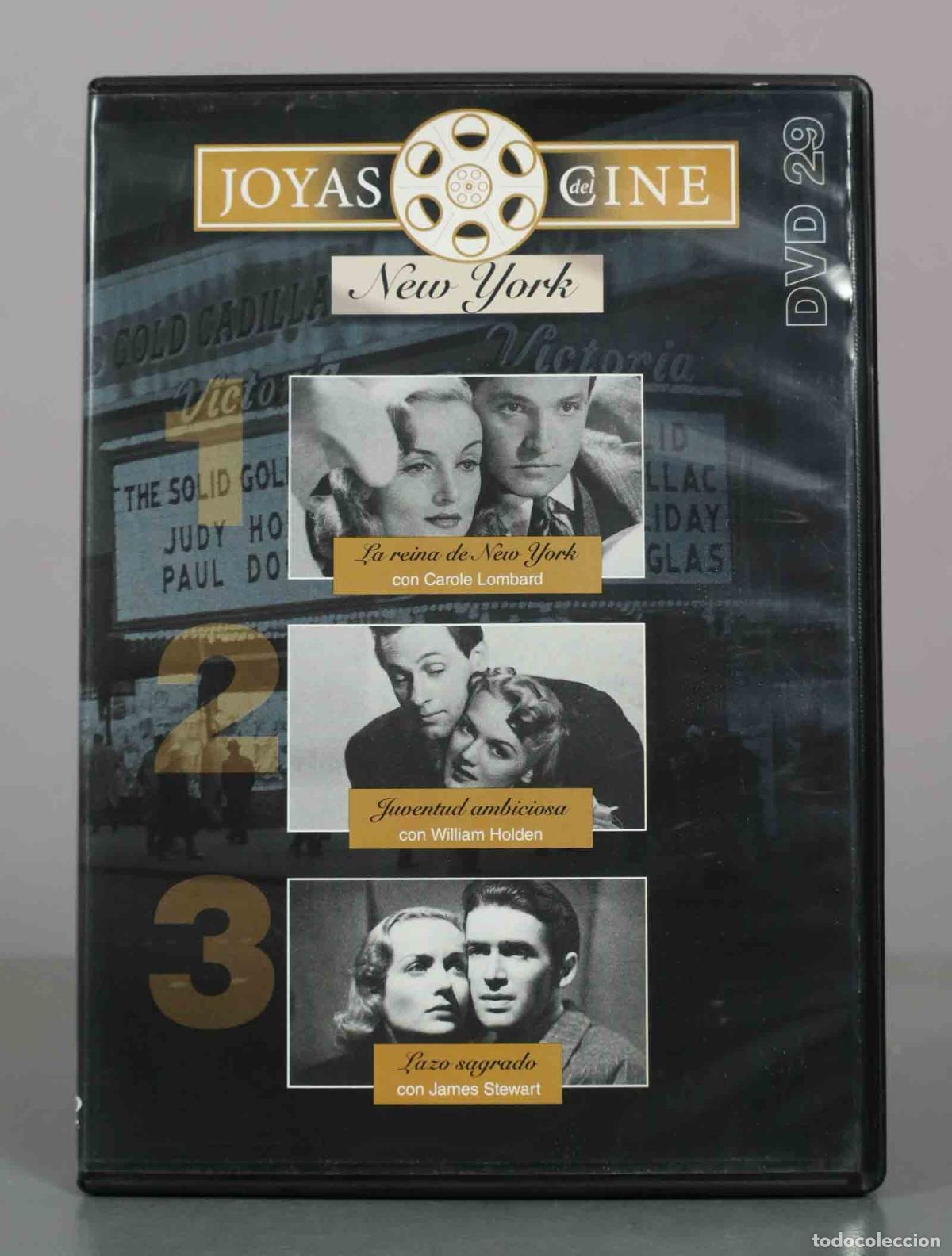 Cine: DVD. Joyas del Cine New York - Carole Lombard, Fredric March, William Holden, Susan Hayward, James