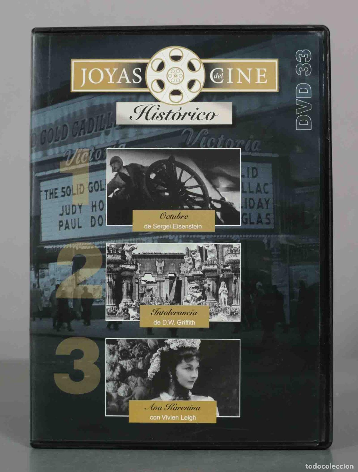 Cinema: DVD. Joyas del Cine Hist&oacute;rico - Octubre, Intolerancia, Ana Karenina - Sergei Eisenstein, D.W. Griff