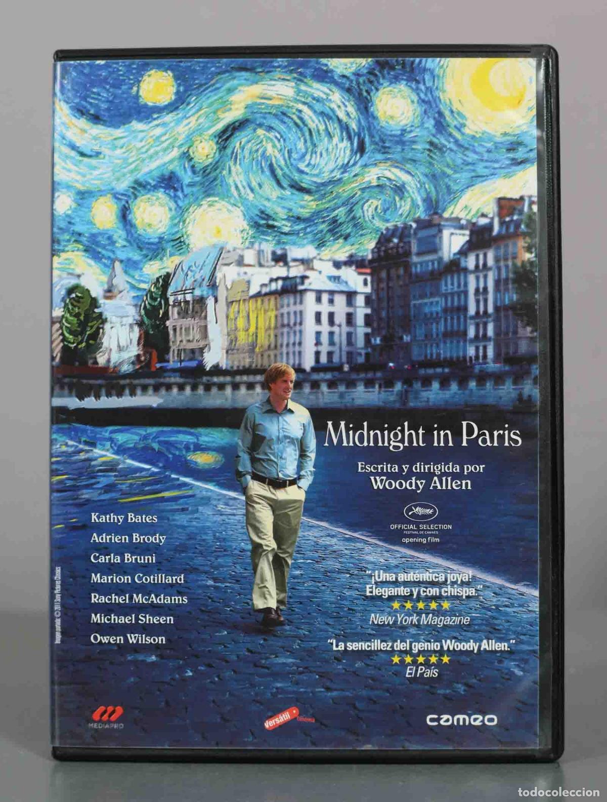 Cinema: DVD. Midnight in Paris - Woody Allen, Owen Wilson, Adrien Brody, Carla Bruni
