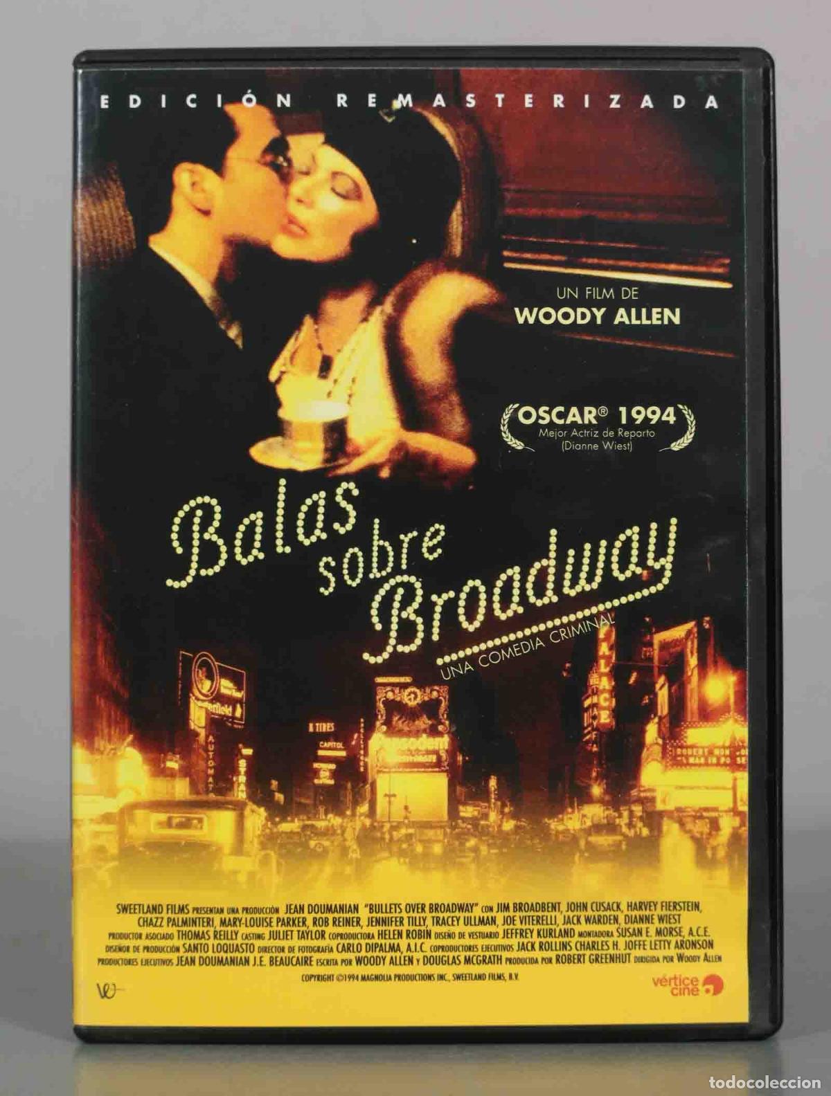 Cine: DVD. Balas Sobre Broadway - Woody Allen, John Cusack, Jennifer Tilly, Chazz Palminteri, Jim Broadbe
