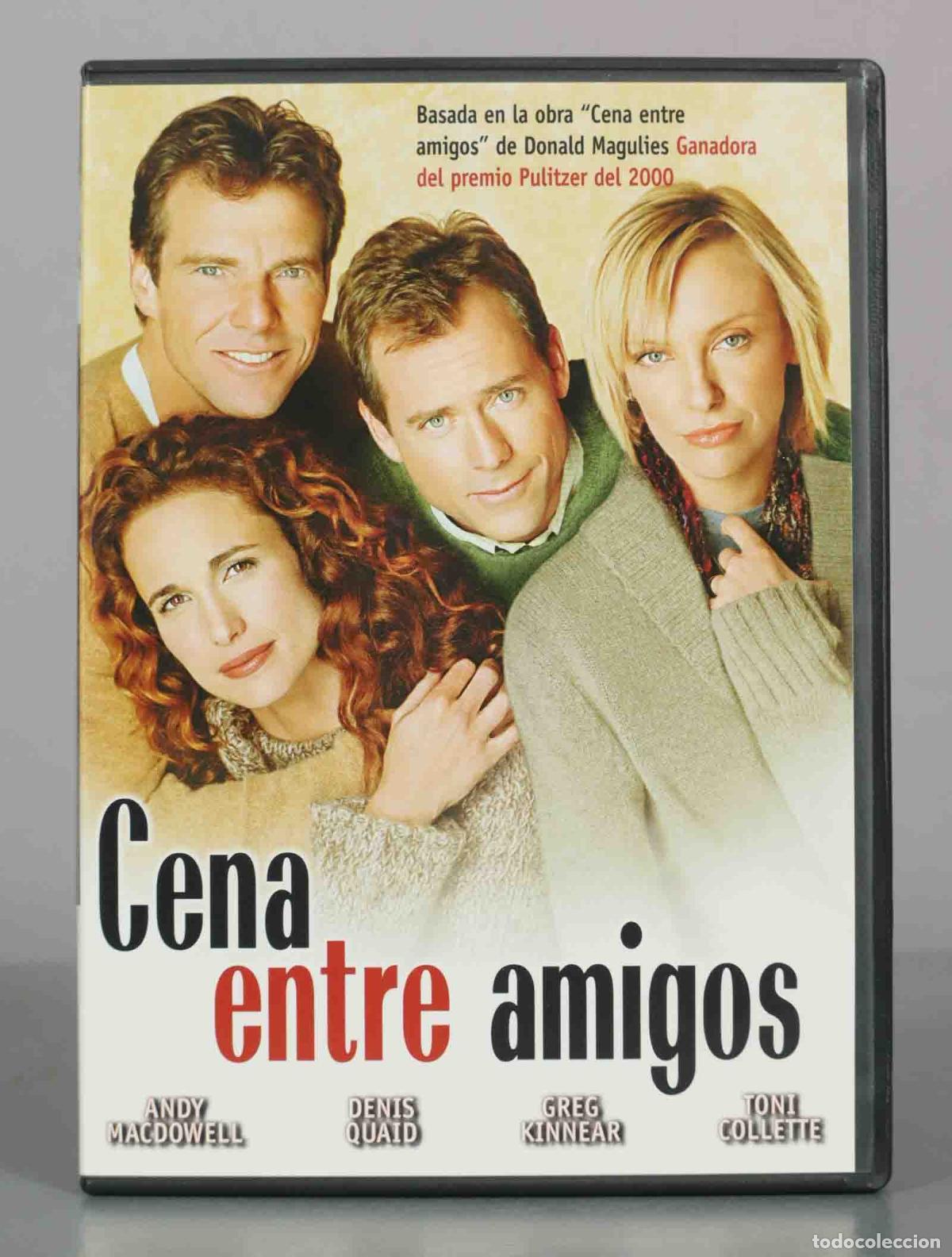 Cine: DVD. Cena entre amigos - Andie MacDowell, Dennis Quaid, Greg Kinnear, Toni Collette