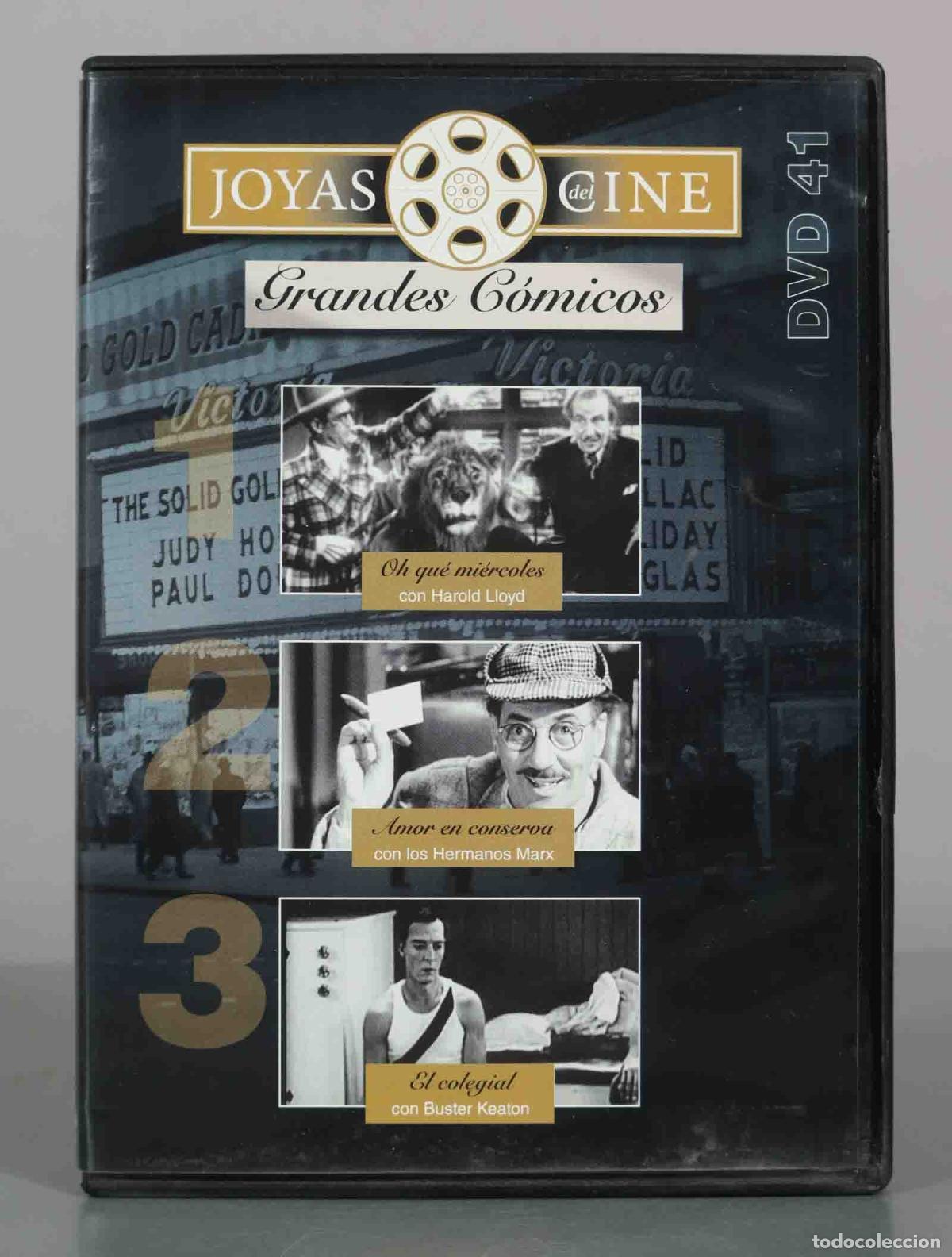 Cinema: DVD. Joyas del Cine - Grandes C&oacute;micos Vol 41 - Oh qu&eacute; mi&eacute;rcoles, Amor en conserva, El colegial - Ha