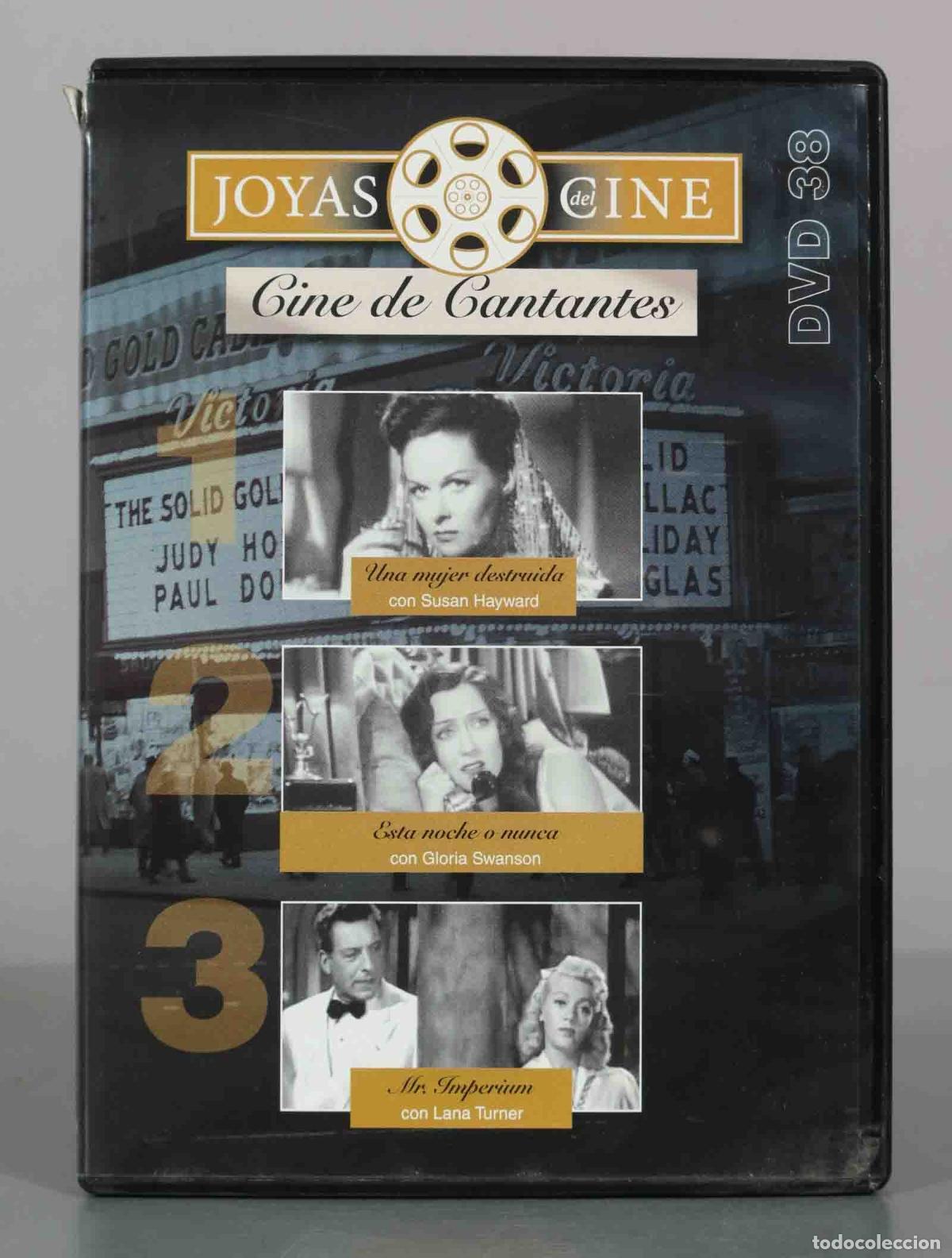 Cinema: DVD. Joyas del Cine - Cine de Cantantes - Susan Hayward, Gloria Swanson, Lana Turner