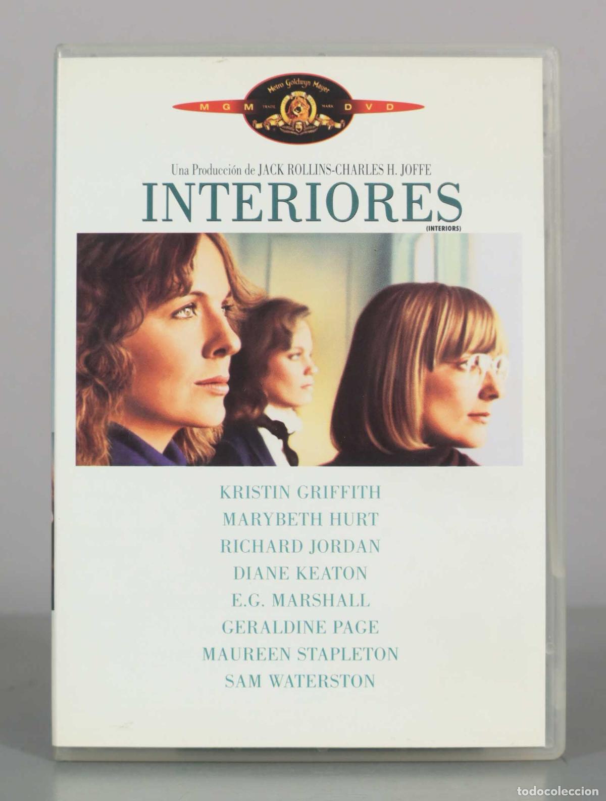 Cinema: DVD. Interiores - Woody Allen, Mary Beth Hurt, Kristin Griffith, Richard Jordan, Diane Keaton, E. G