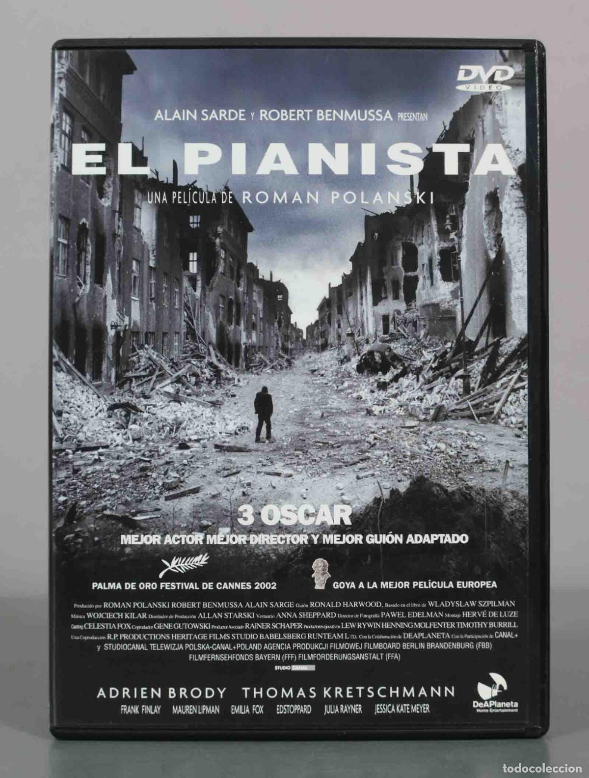 Cinema: DVD. El Pianista - Roman Polanski, Adrien Brody, Thomas Kretschmann