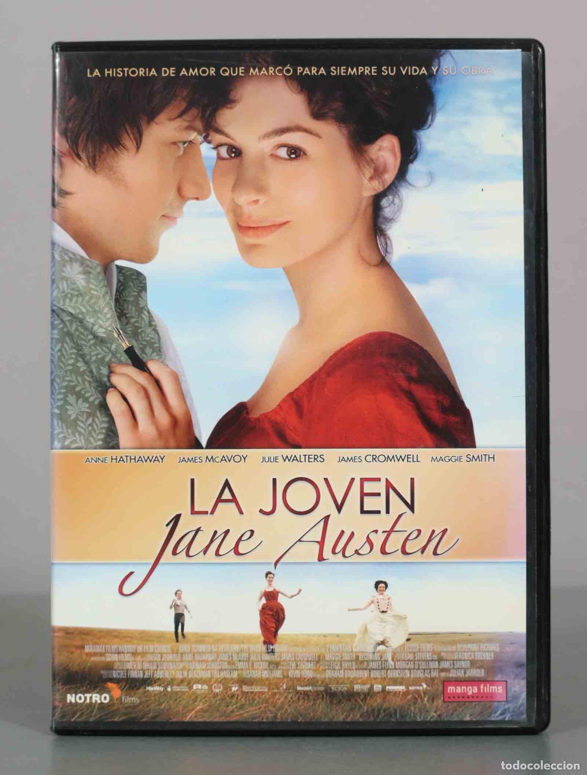 Cin&eacute;ma: DVD. La Joven Jane Austen - Anne Hathaway, James McAvoy, Julie Walters, James Cromwell, Maggie Smit