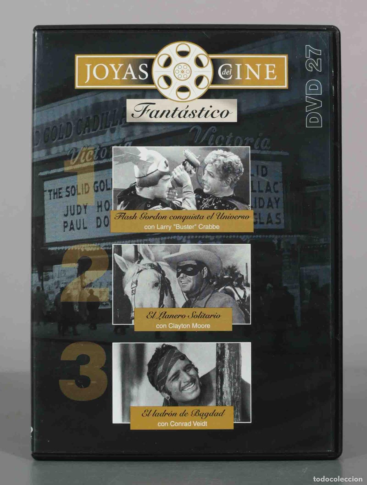 Cin&eacute;ma: DVD. Joyas del Cine Fant&aacute;stico Vol. 27: Flash Gordon conquista el Universo, El Llanero Solitario, E
