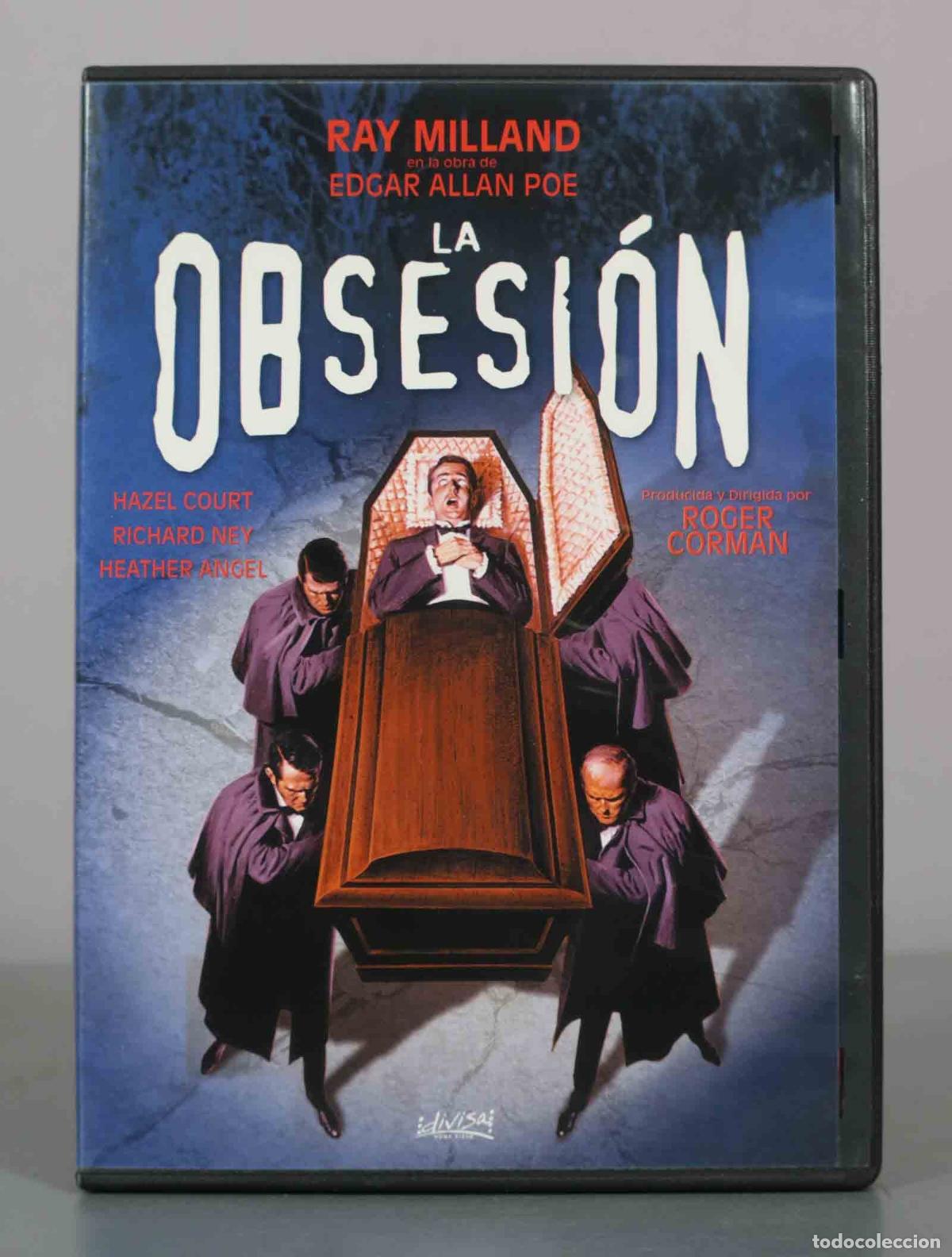 Kino: DVD. La obsesi&oacute;n - Roger Corman, Ray Milland, Hazel Court