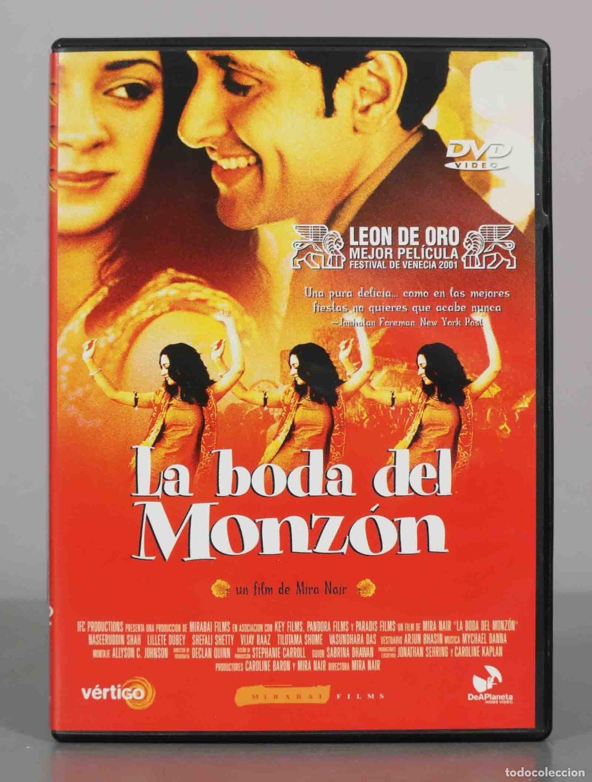 Kino: DVD. La boda del Monz&oacute;n - Mira Nair, Naseeruddin Shah, Lillete Dubey, Shefali Shetty, Vijay Raaz, T