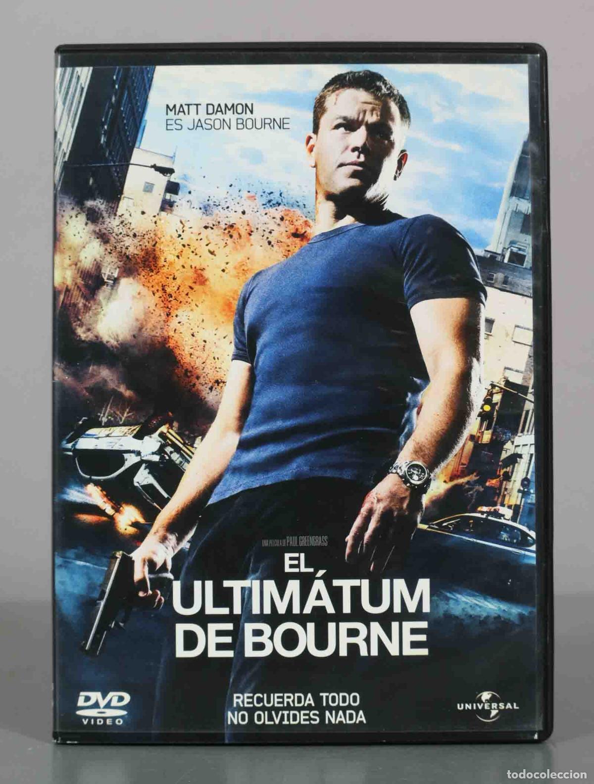 Cinema: DVD. El Ultim&aacute;tum de Bourne - Matt Damon, David Strathairn, Paul Greengrass