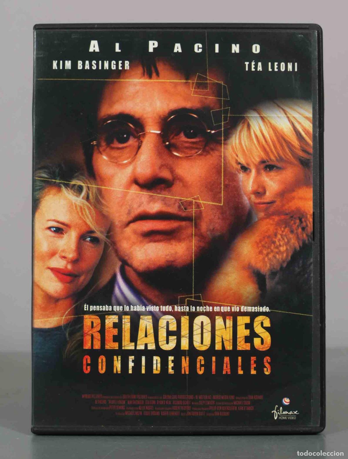 Cinema: DVD. Relaciones Confidenciales - Al Pacino, Kim Basinger, T&eacute;a Leoni