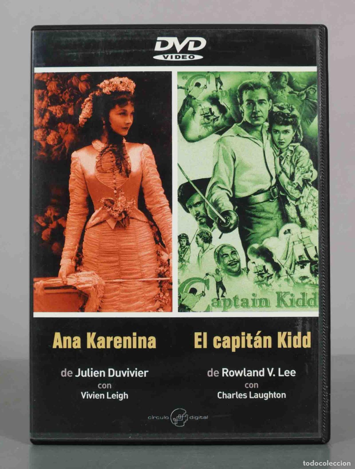 Cinema: DVD. Ana Karenina - El capit&aacute;n Kidd - Julien Duvivier, Rowland V. Lee, Vivien Leigh, Charles Laught