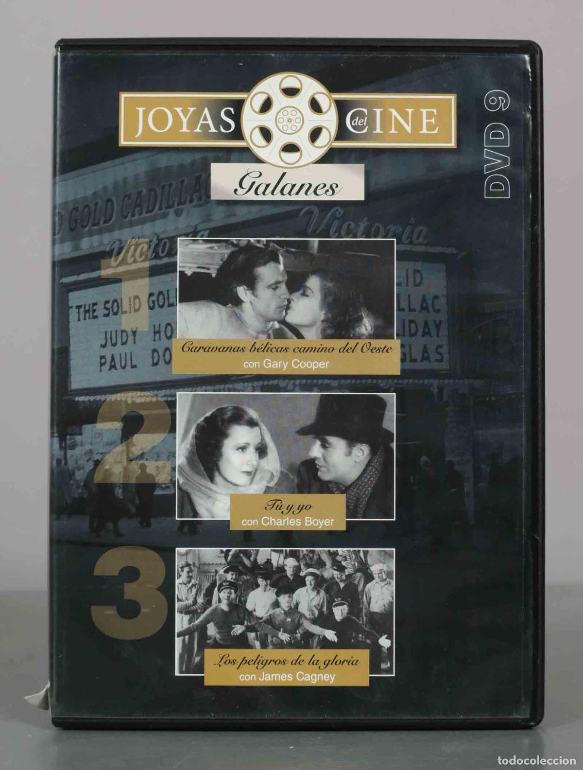 Cinema: DVD. Joyas del Cine Galanes: Caravanas b&eacute;licas camino del Oeste, T&uacute; y yo, Los peligros de la gloria