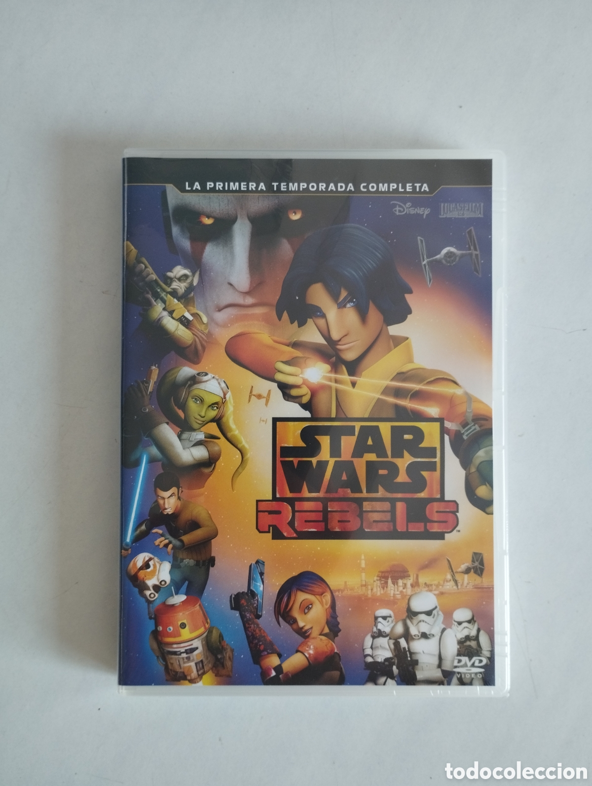 Cine: PELICULA DVD STAR WARS REBELS (PRIMERA TEMPORADA COMPLETA) (3 DISCOS) SIN ABRIR PRECINTADA