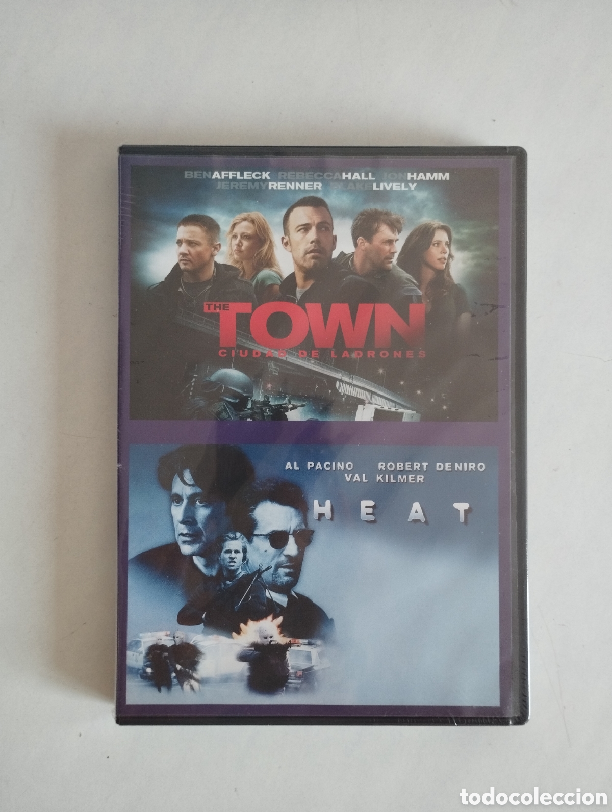 Cine: 2 PELICULA DVD THE TOWN & HEAT SIN ABRIR PRECINTADA
