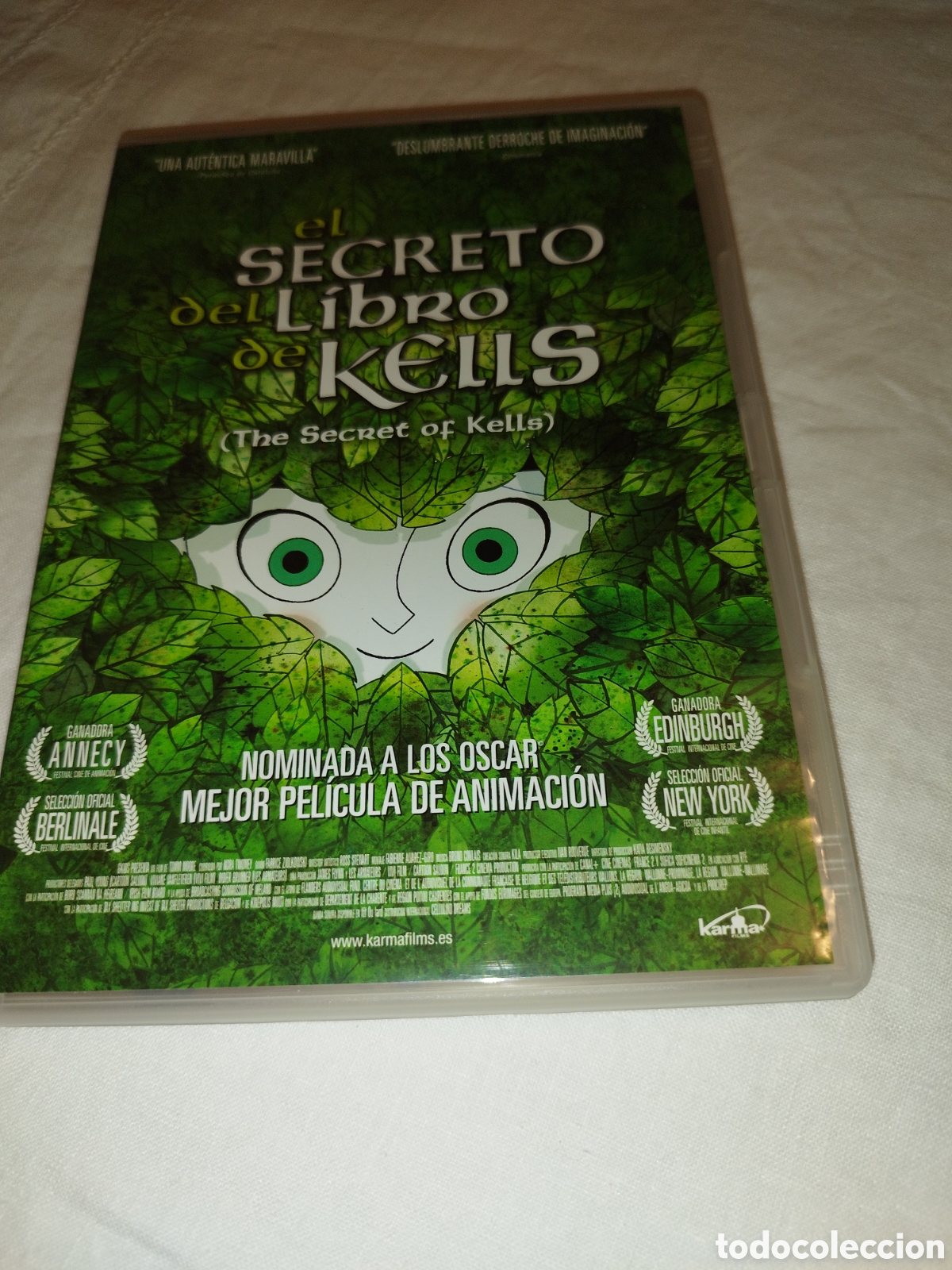 Cine: DVD. EL SECRETO DEL LIBRO DE KELLS. KARMA FIMS, 2011. ANIMACION.