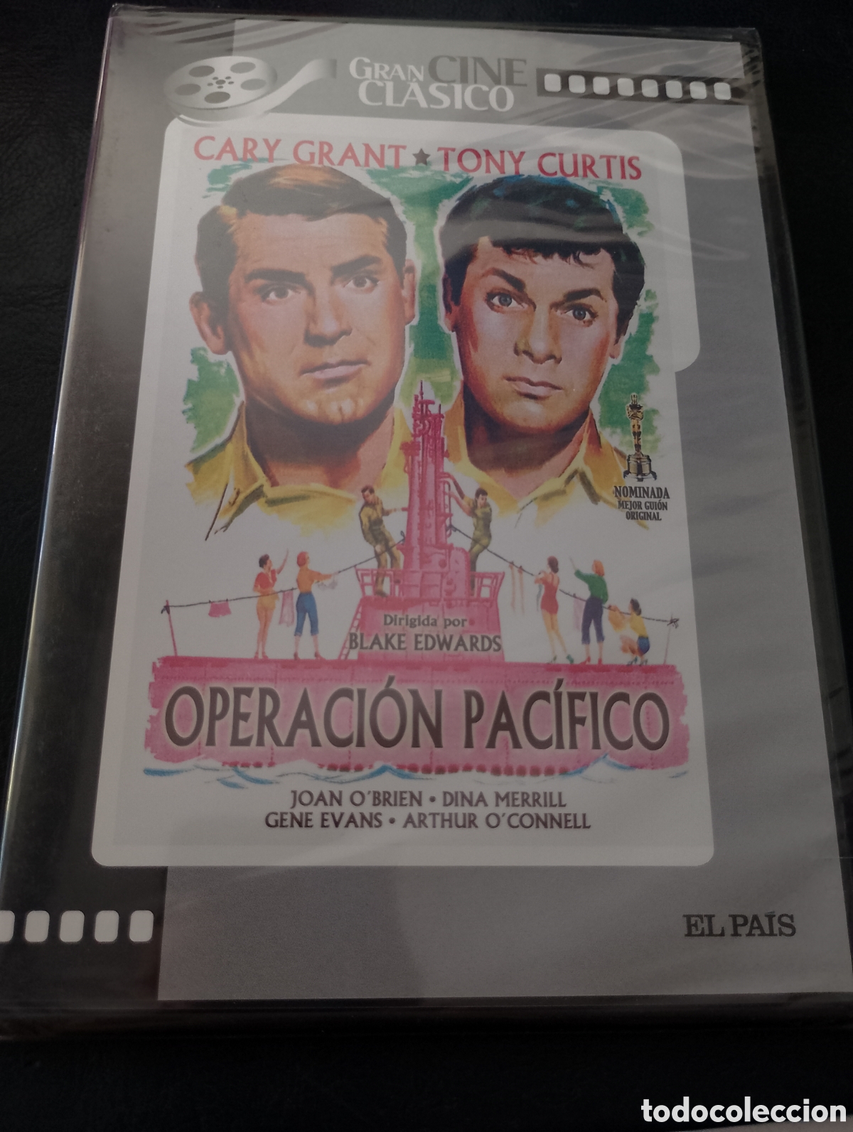 Cine: Dvd. Operaci&oacute;n Pac&iacute;fico. Cary Grant y Tony Curtis. Precintado.