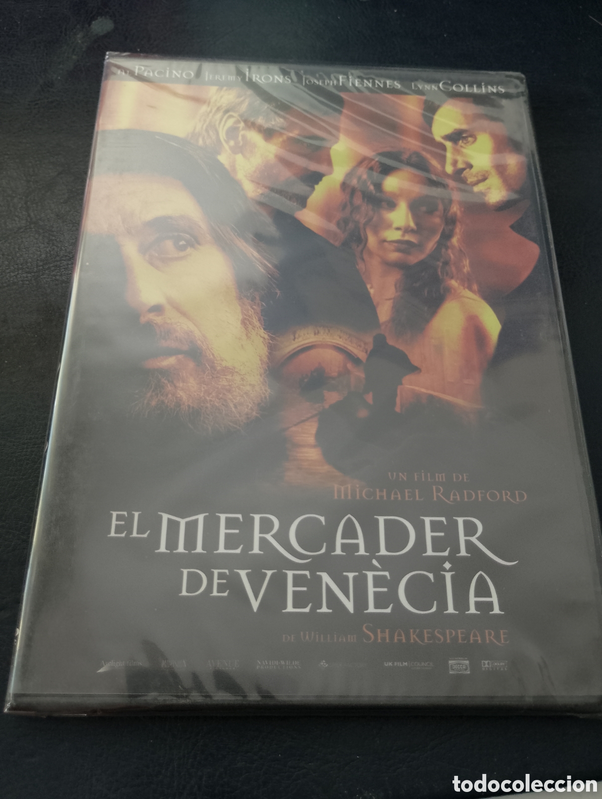 Cine: Dvd. El mercader de Venecia. Precintado. Edici&oacute;n catalana con audio y subt&iacute;tulos en cadstellano y ca