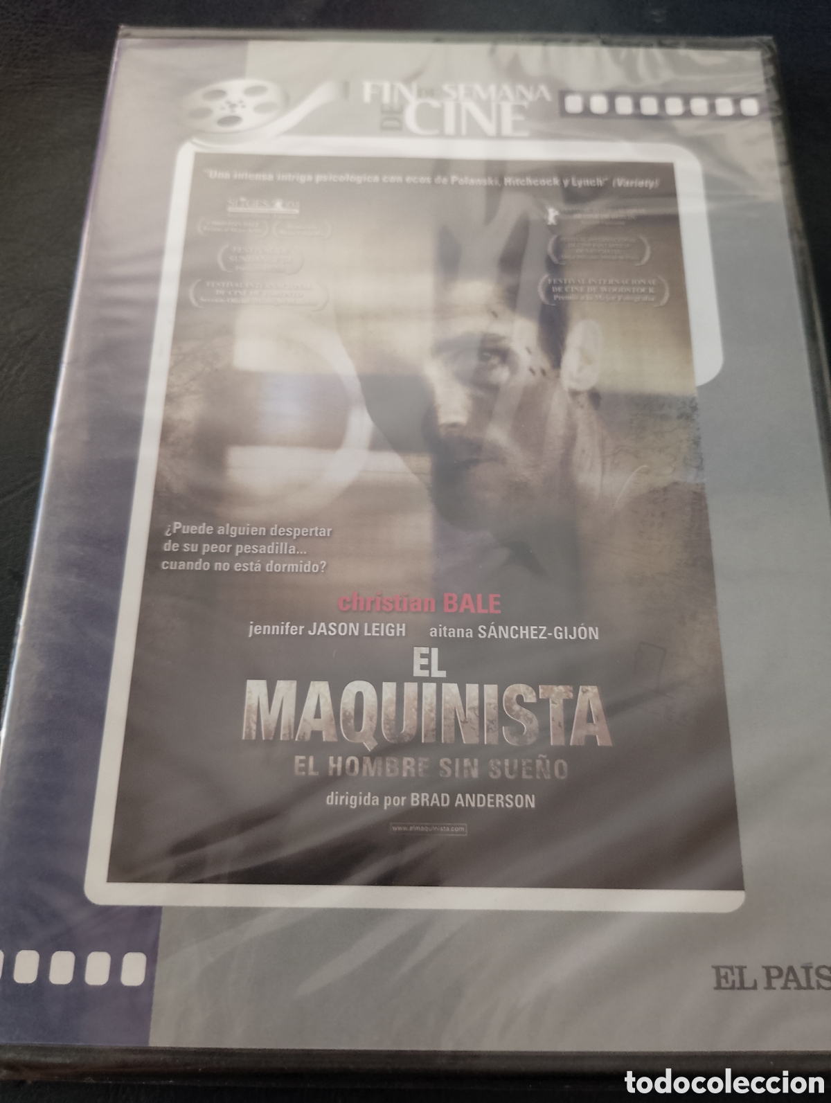 Cine: Dvd. El maquinista. Brad Anderson. Con Christian Bale. Precintado.