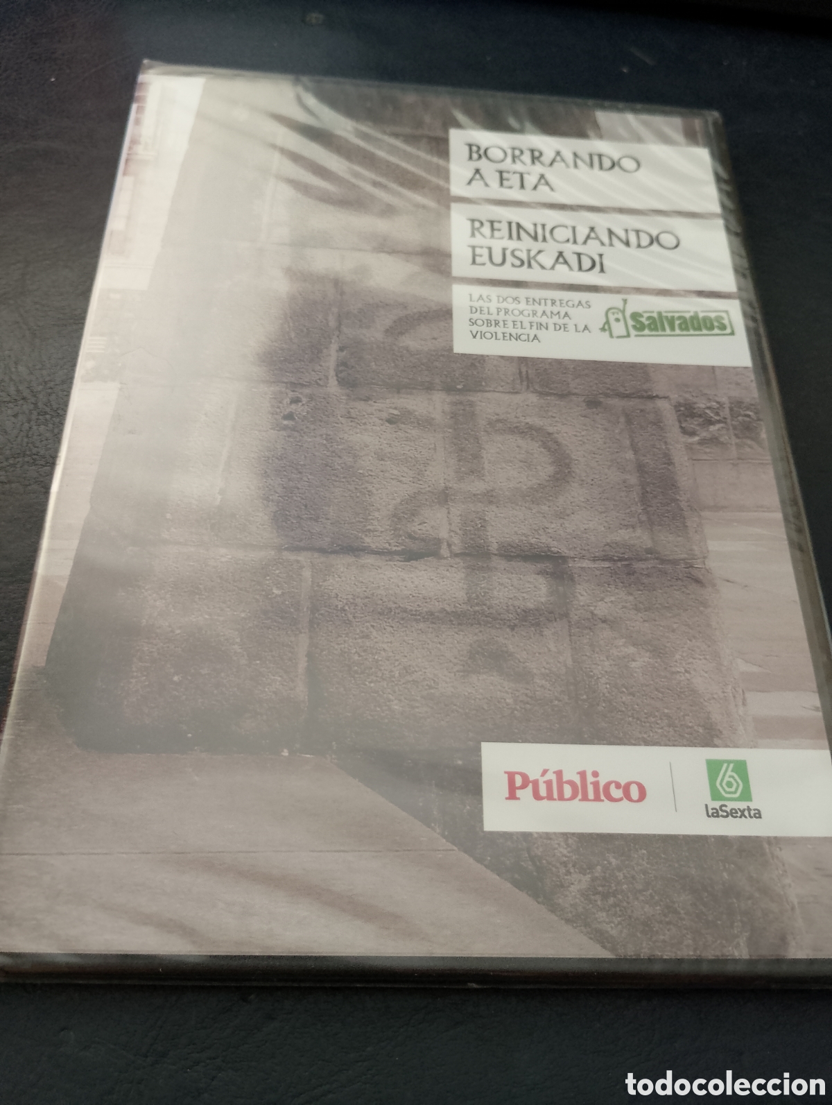 Cine: Dvd. Borrando a ETA. Reiniciando Euskadi. Salvados. Precintado.