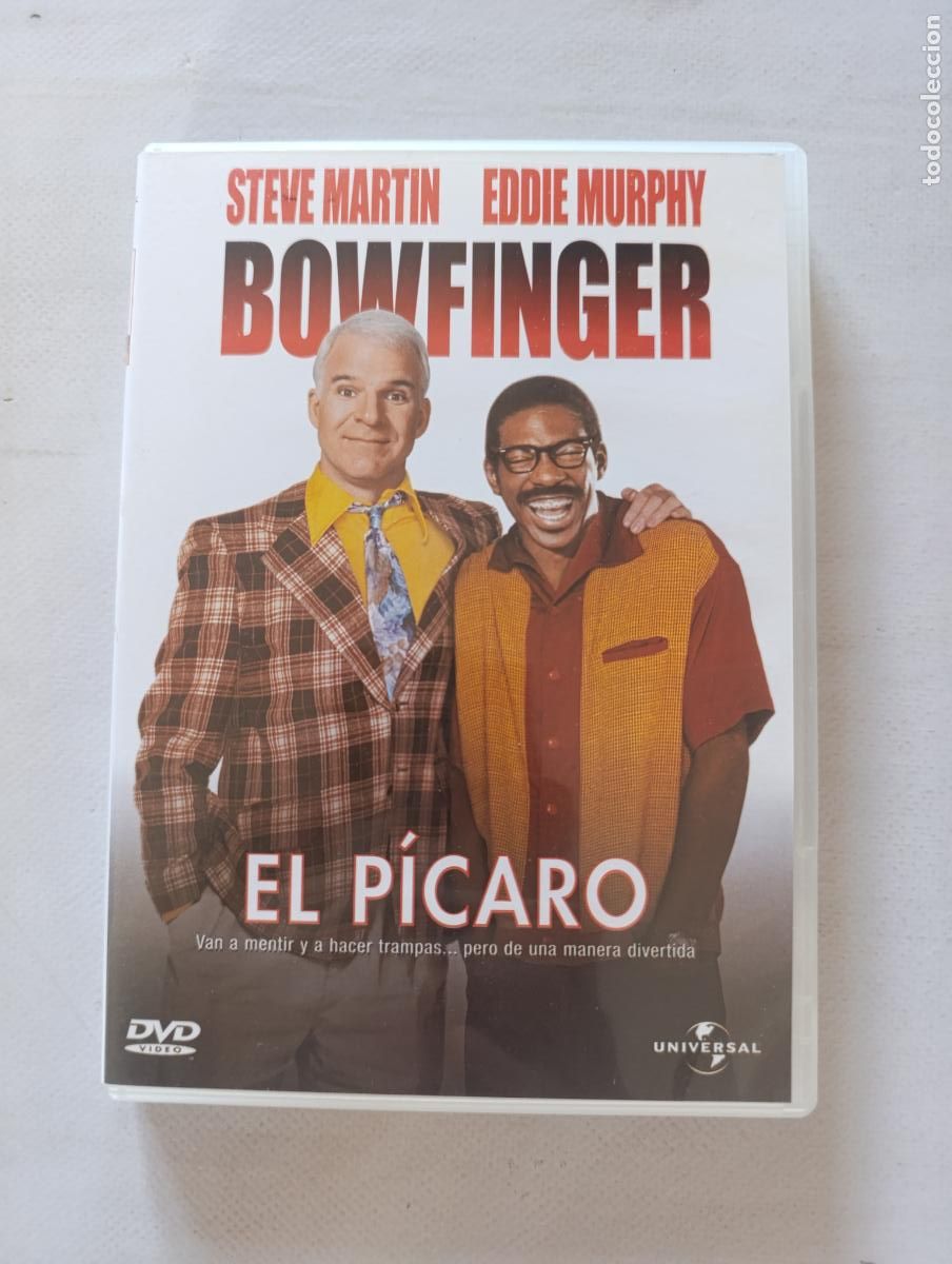 Cine: DVD BOWFINGER - EL PICARO - STEVE MARTIN, EDDIE MURPHY - LEER DESCRIPCION (E5)