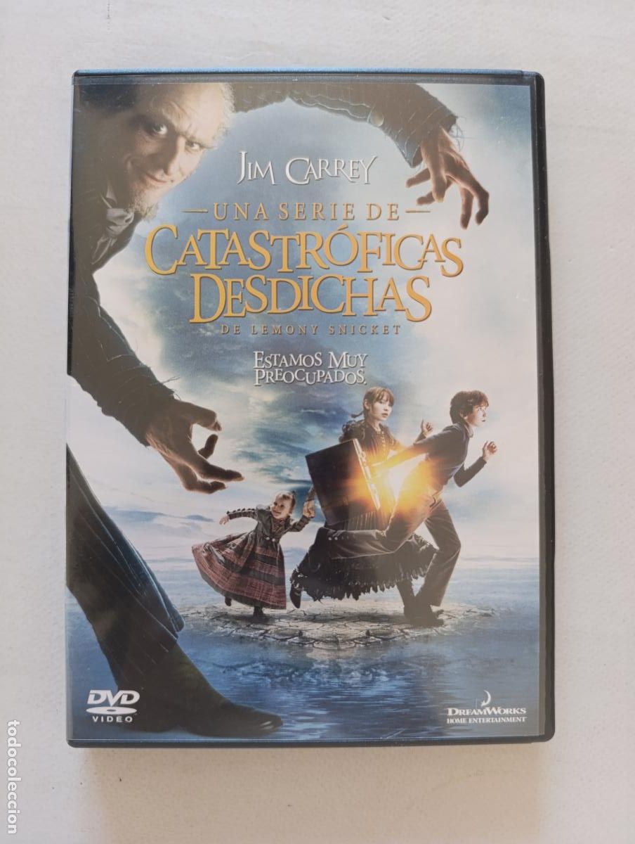 Cine: DVD UNA SERIE DE CATASTROFICAS DESDICHAS - JIM CARREY (E5)