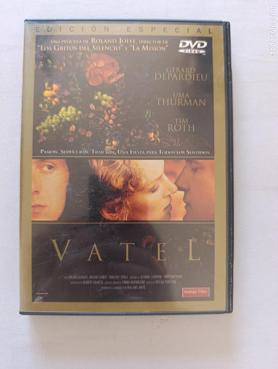 Cine: DVD VATEL - EDICION ESPECIAL - GERARD DEPARDIEU, UMA THURMAN, TIM ROTH (E5)