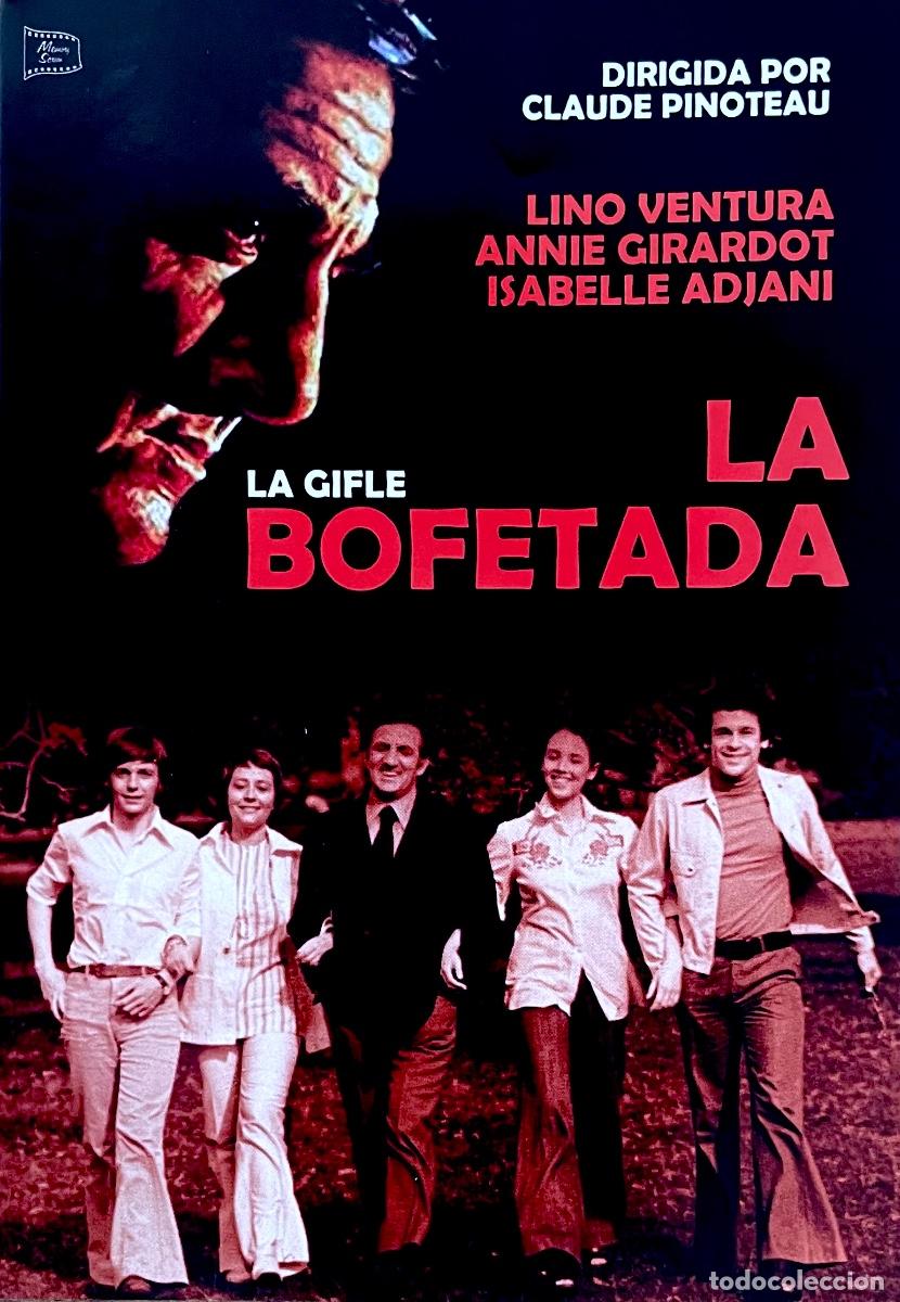 Cine: LA BOFETADA. Lino Ventura. Isabelle Adjani. Annie Girardot. Claude Pinoteau. CASI NUEVO.