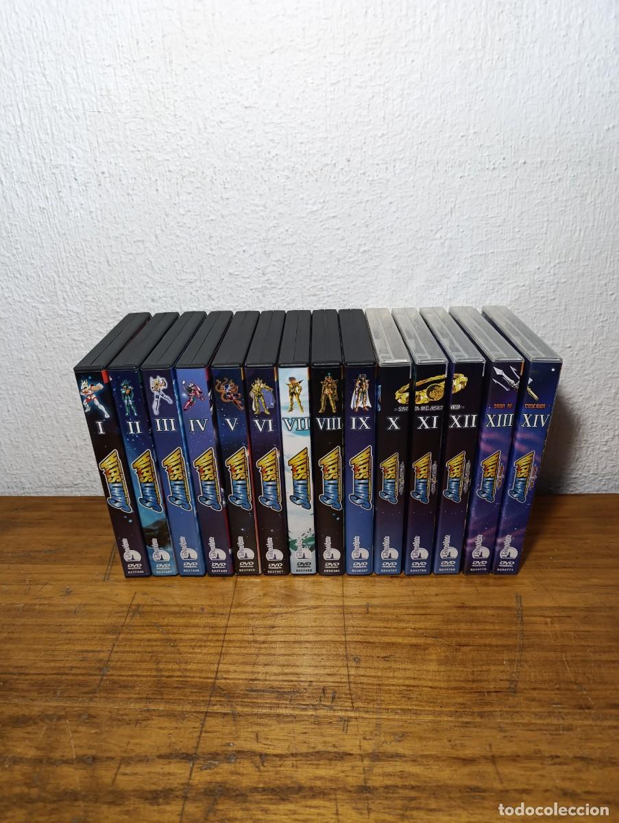 Cine: Saint Seiya DVD Colecci&oacute;n Completa 14 Vol.