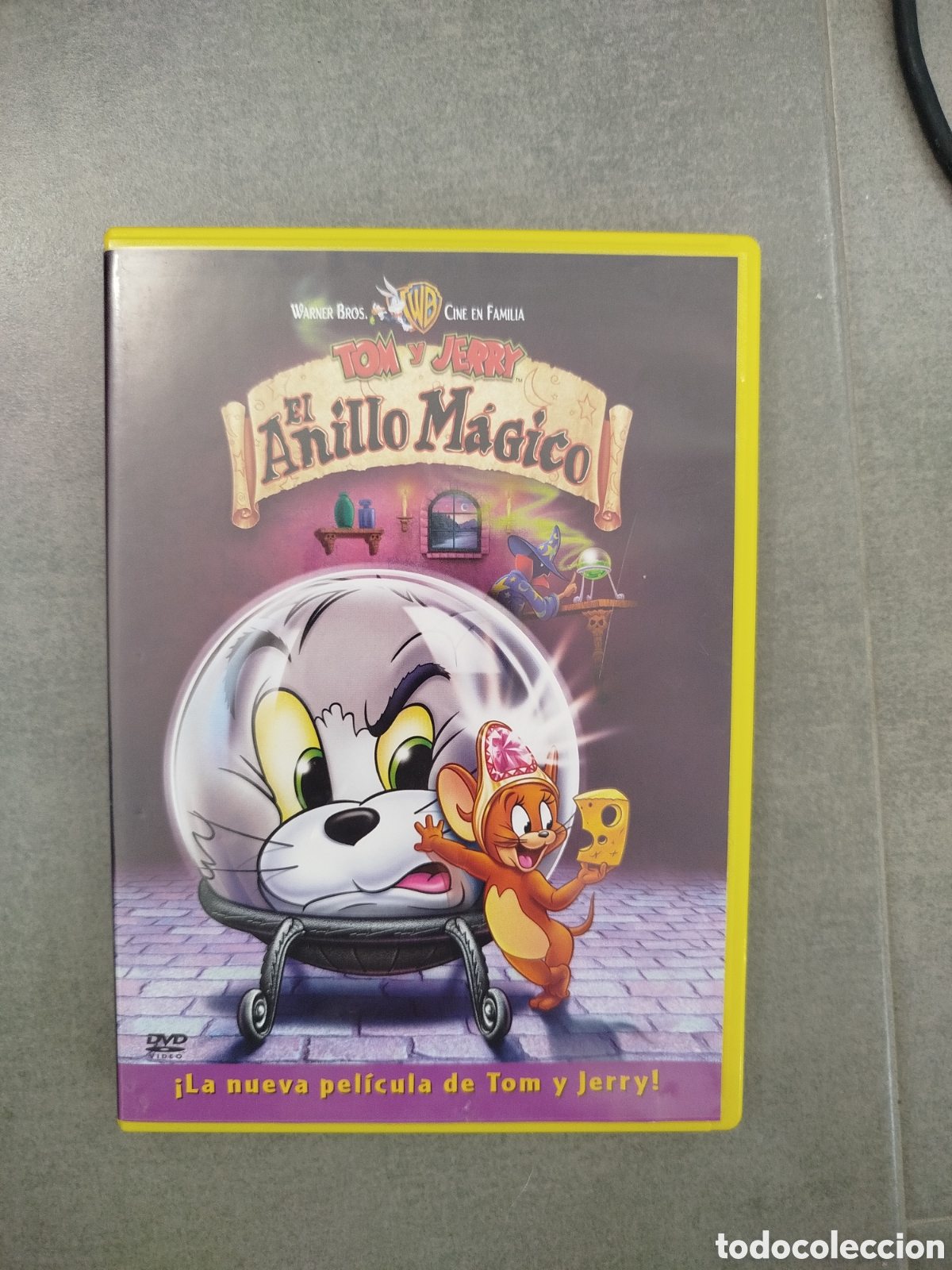 Cine: El anillo m&aacute;gico DVD TOM Y JERRY