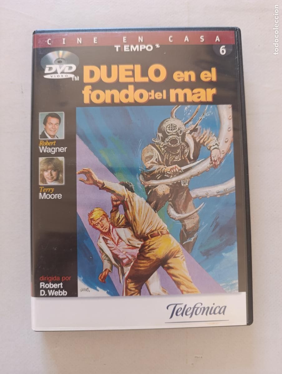 Cine: DVD DUELO EN EL FONDO DEL MAR - ROBERT WAGNER (G5)
